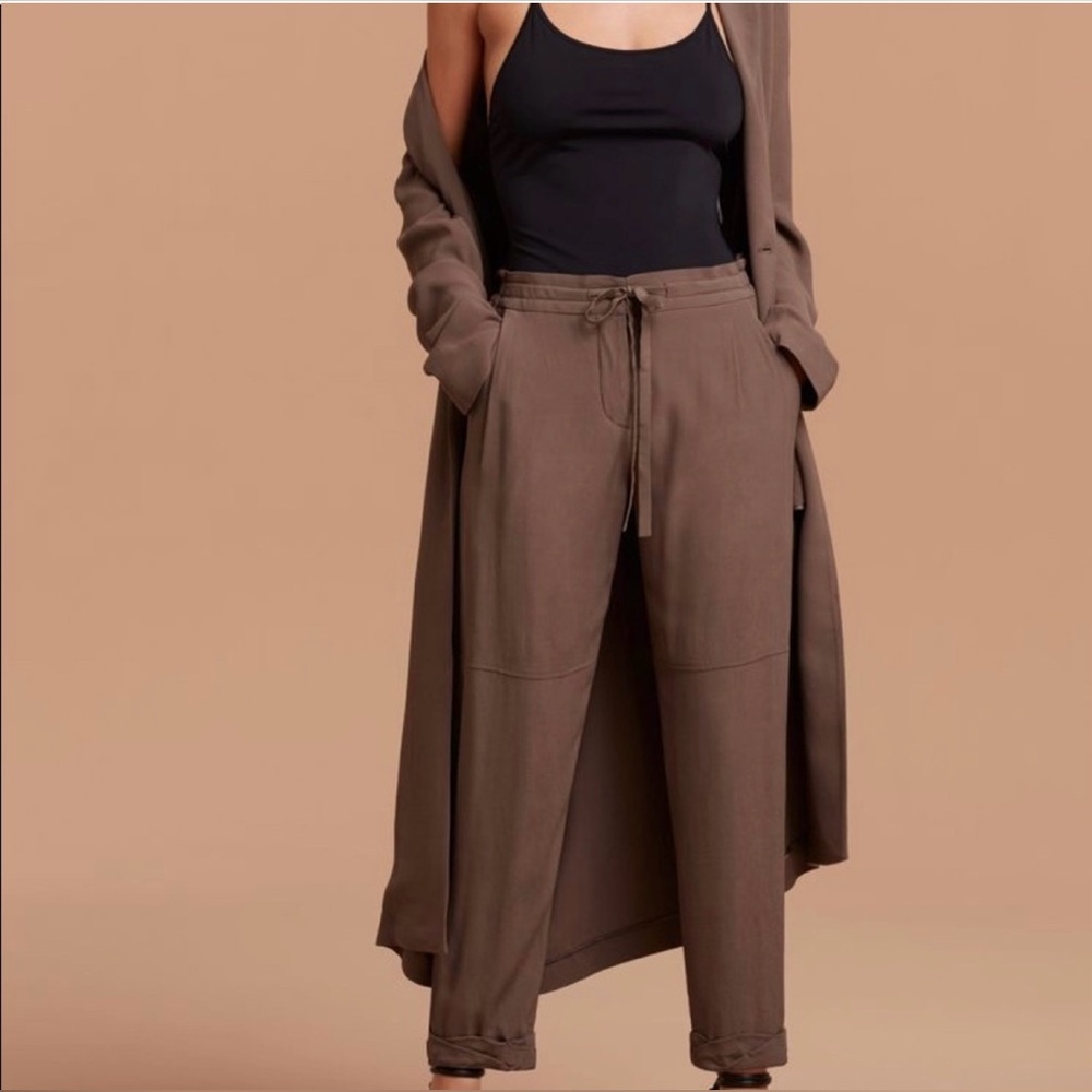 Wilfred Brown Ankle Pants